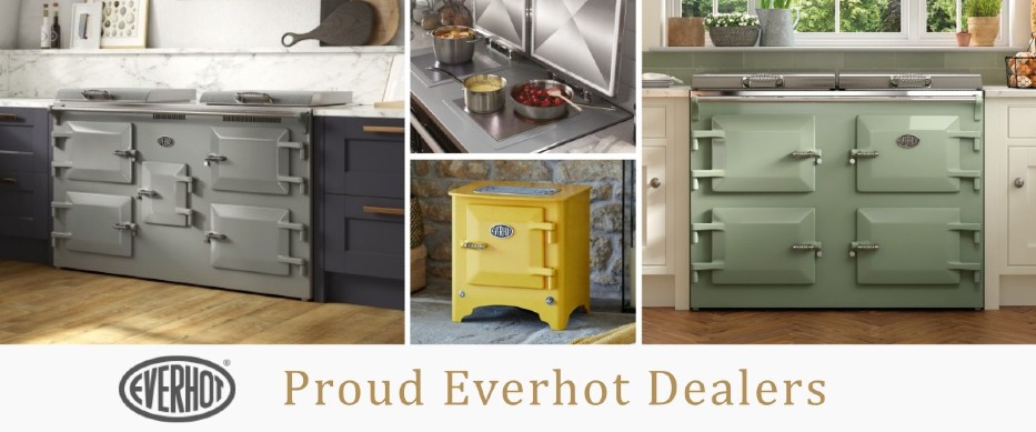 Everhot Cooker Range - Examples of cookers in kitchens