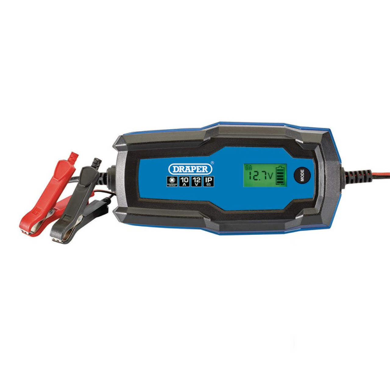 Draper 6V/12V Smart Charger Battery Maintainer (10A)