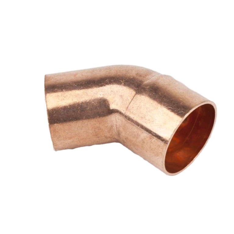 Copper 28mm 45 degree Street Elbow Endfeed