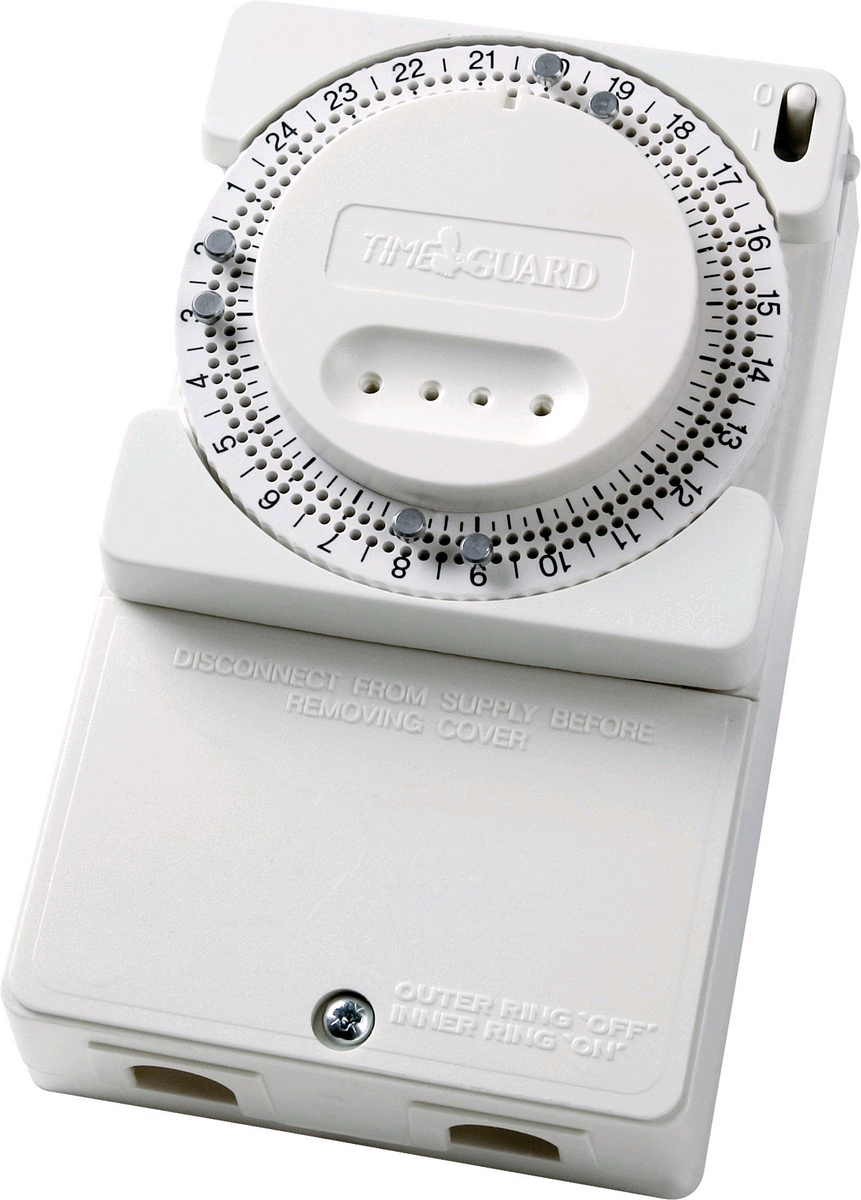 Timeguard 24hr Immersion Heater Timer (Pin Type) 