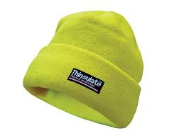 Hi-Vis Yellow Beanie Hat Thinsulate