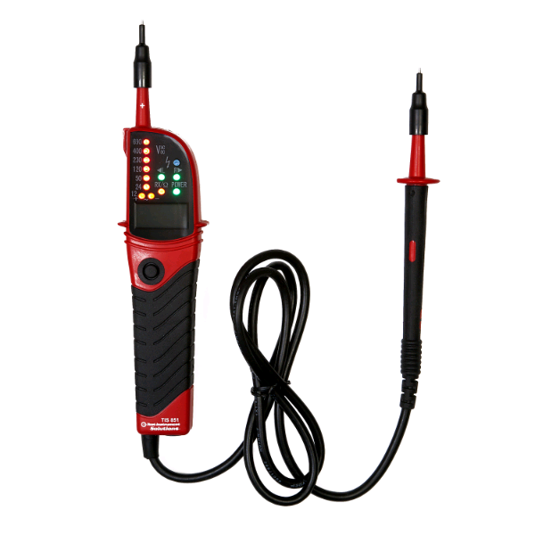 TIS LCD Voltage & Continuity Tester c/w Proving Test 