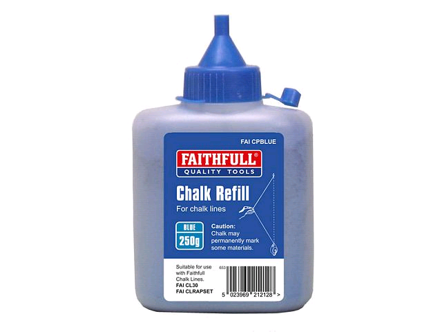 Faithfull Chalk Powder Blue 250G 