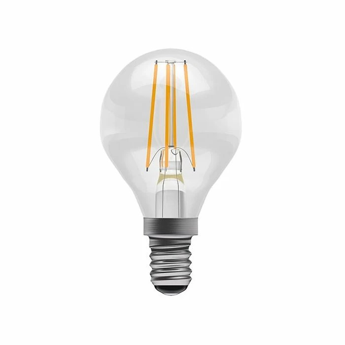 Bell 3.3W SES LED Round Clear Filament Warm White (05032)