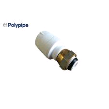 Polypipe PolyMax 15mm x 3/4" Straight Tap Connector 