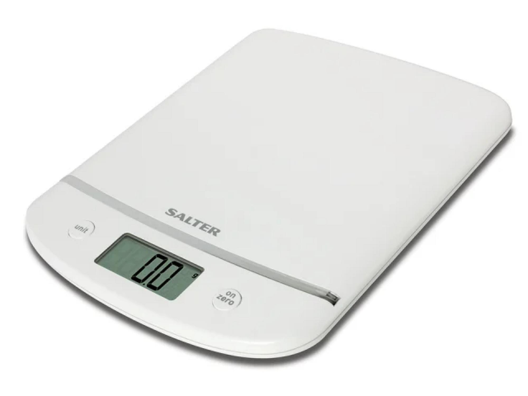 Salter 1056WHDR Aquatronic Kitchen Scales in White