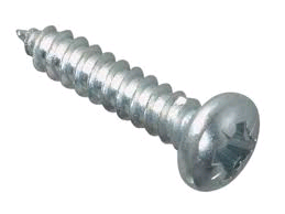 Forgefix 3/4" x 8 Self Tapping Screw (Pack of 30) Zinc Plated 