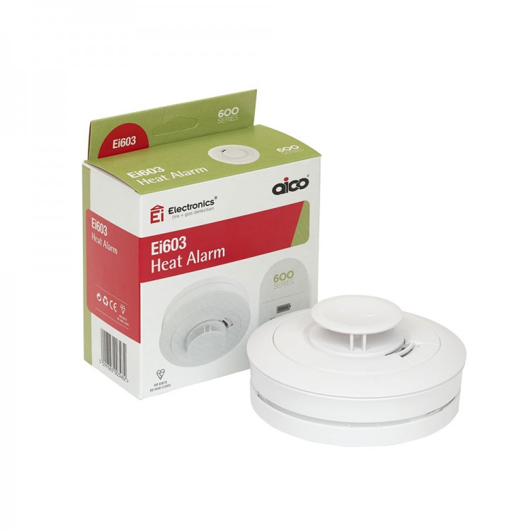 Aico Ei603 Heat Smoke Alarm 10yr Sealed in Lithium