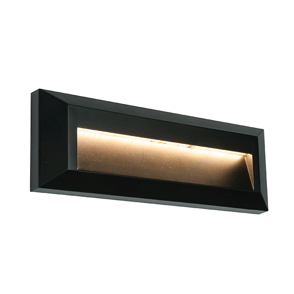 Saxby Severous Landscape Indirect 2W Warm White LED IP65 Wall Light 