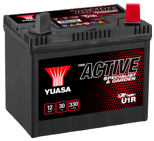 Yuasa Active Specialist & Garden Battery 30Ah 330SAE CCA Red (+) Right YBX895