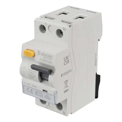 Scolmore Elucian 2P 63A 30mA "A" RCD