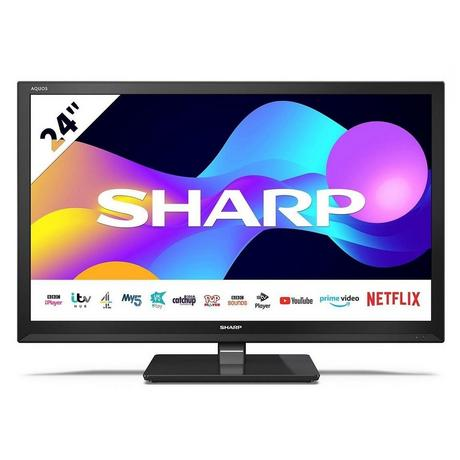 SHARP 1TC24FH2KL2AB 24" HD Ready LED Android Smart TV Chromecast