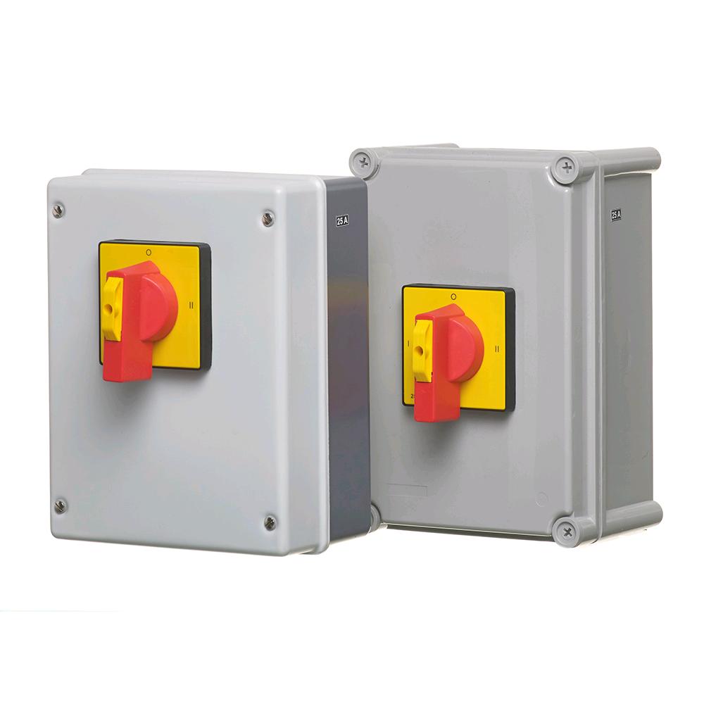 Europa 63A 4 Pole Changeover Switch (Metal Clad) 