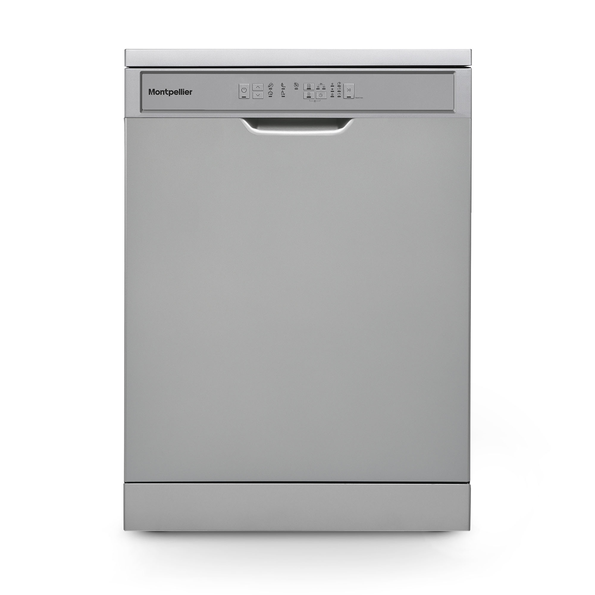 Montpellier MDWD1354S 60cm 13 Place  Freestanding Dishwasher in Silver