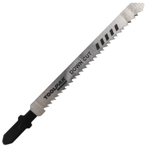 Toolpak 75mm 10tpi Down Cut Jigsaw Blades Wood 5pk	