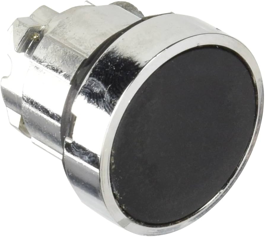 Niglon Flush Button Switch - Black