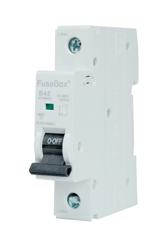 Fusebox 45A "B" Curve MCB