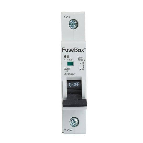 Fusebox 6A "B" Curve MCB