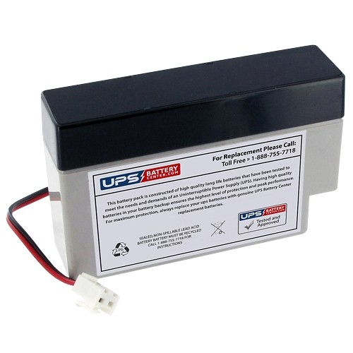 Yucel 12V 0.8Ah Sealed Lead Acid Battery - Y0.8-12  with fly lead  BT05636