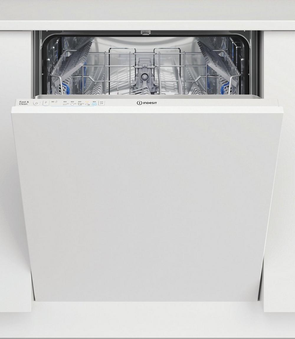 Indesit D2IHL326UK Built in Full Size Dishwasher - White- 14 Place Settings