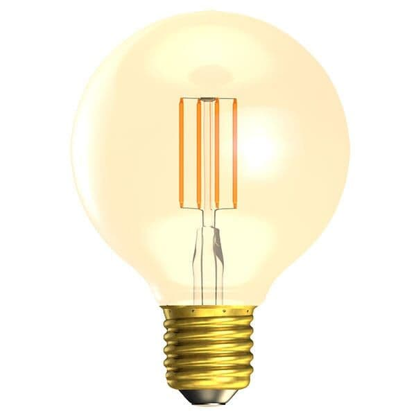 Bell 6W LED Filament Dimmable Globe - Amber, ES, 2200K, CRIL