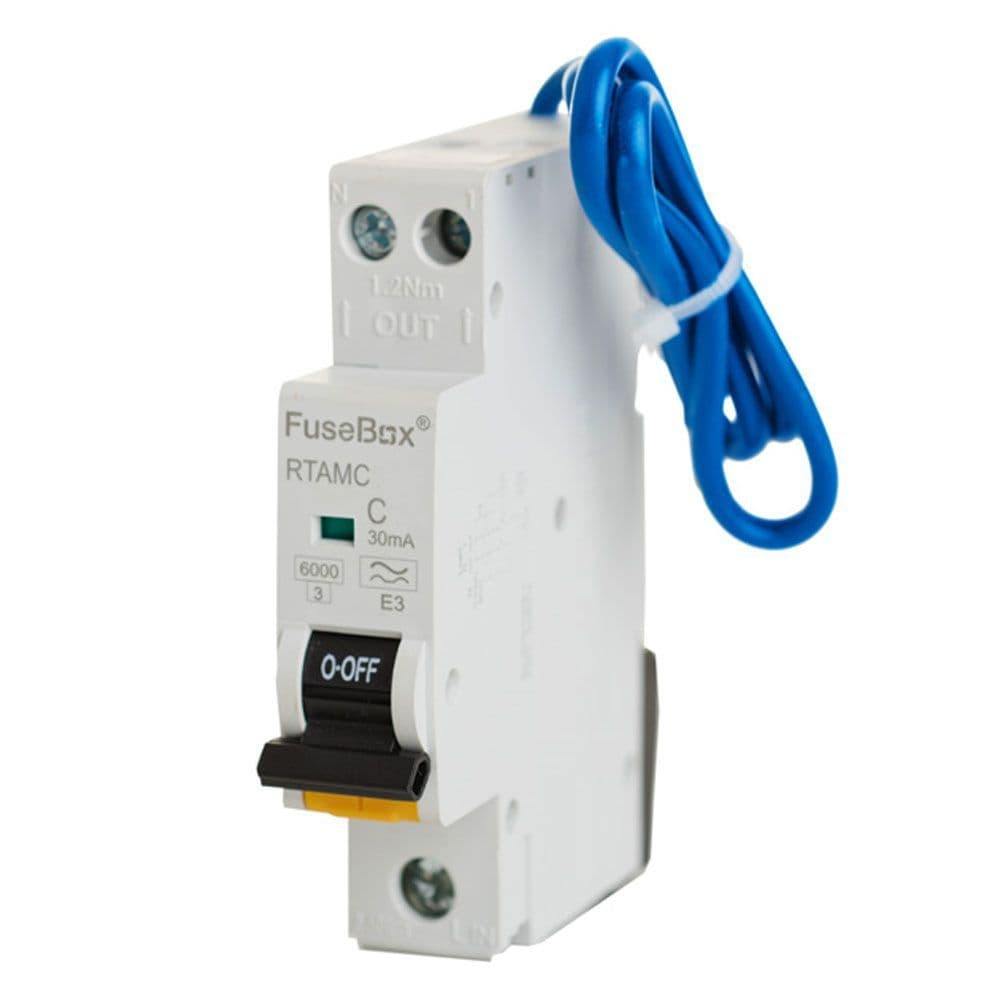 Fusebox Mini 16A 2P 30mA "C" Rated RCBO Type"A"