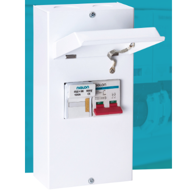 Niglon Fused Switch SP & N + Fuses 63A, 80A & 100A 