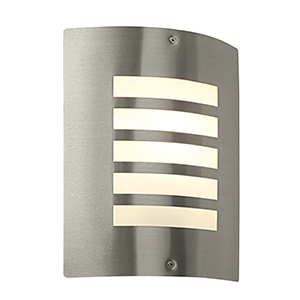 Saxby Bianco Wall Light Slotted IP44 