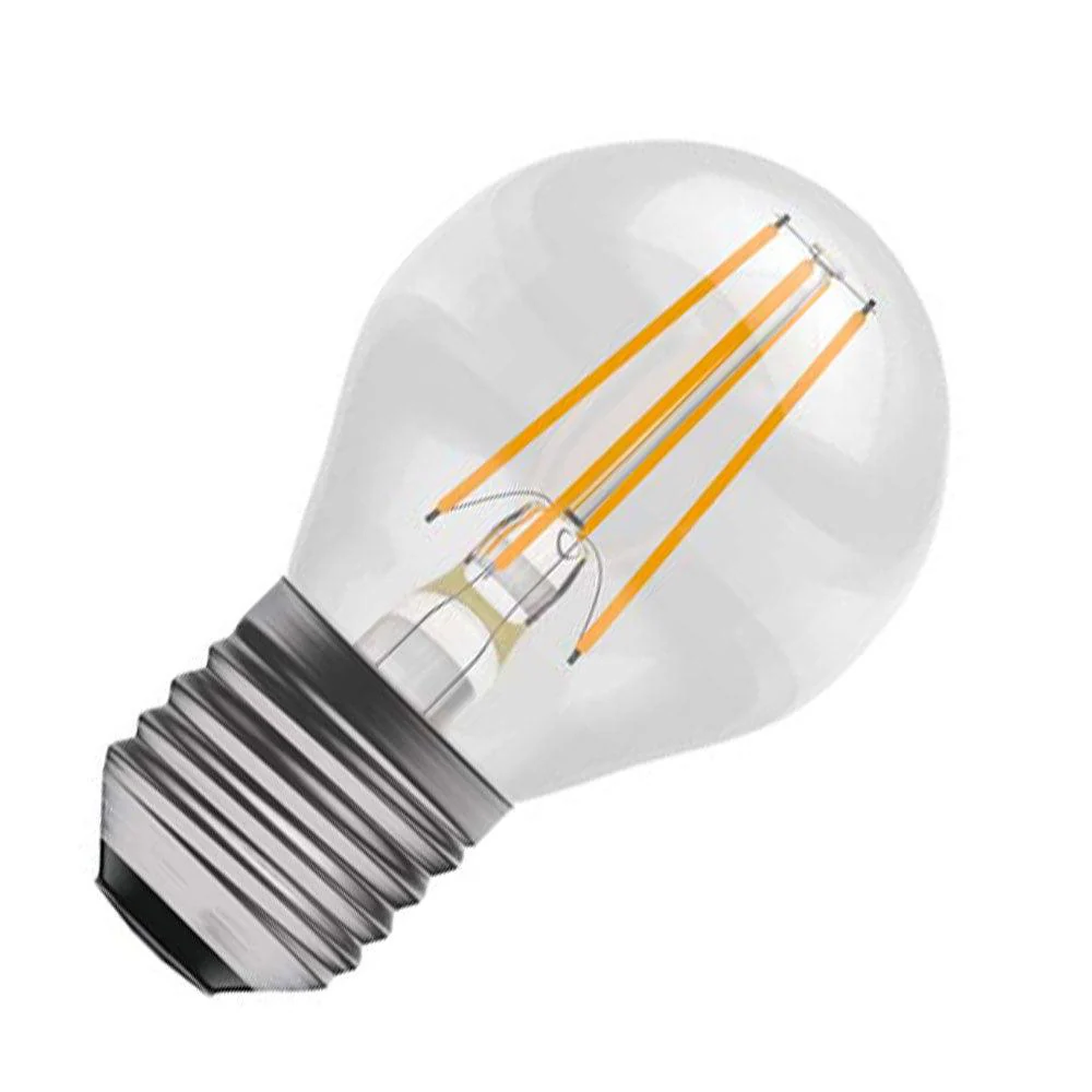 Bell LED 3.3w ES Clear Round Filament Warm White (40W)