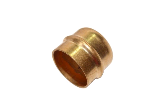 Copper End Cap (Stop End) 15mm Solder Ring 