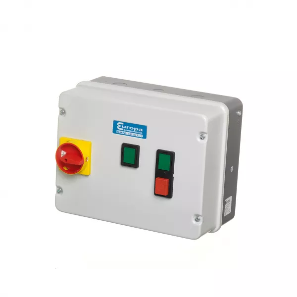  Reversing Starter + ISO, 12A 5.5kW 230V AC Coil