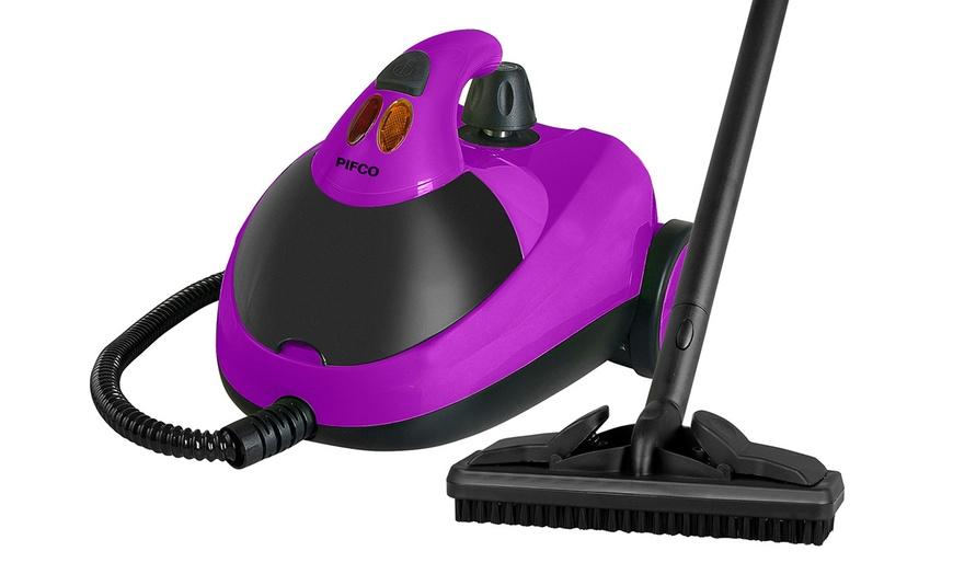 Pifco Steam Cleaner Purple 1500W 