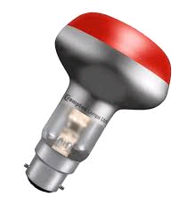 Lamp Diffused R80 Red 60w BC