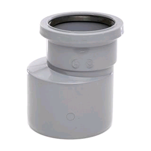 Soil Pipe Reducer 4" /110mm To 82mm Grey 