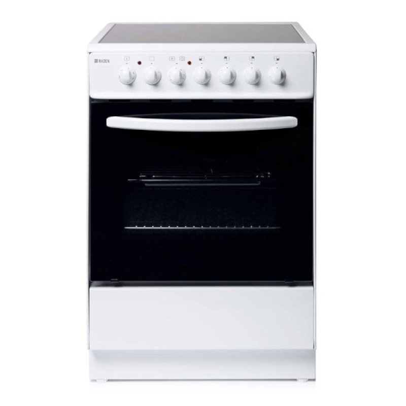 Haden HEC60W Single Oven & Ceramic Electric Cooker 60cm 