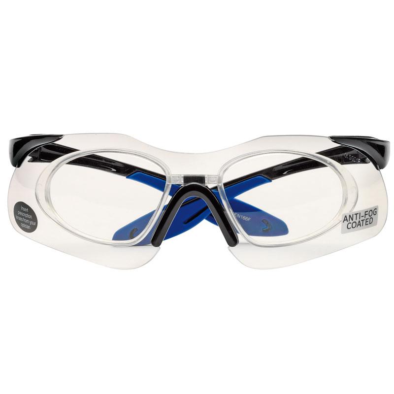 Draper RX Insert Clear Anti-Mist Safety Glasses