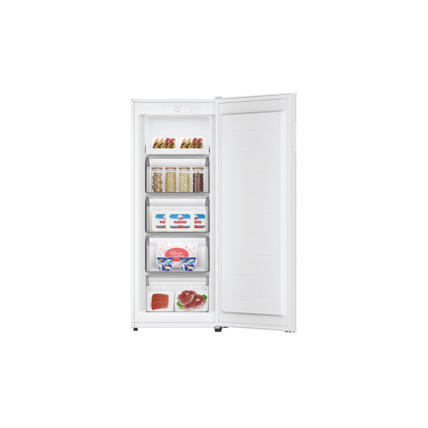 Candy CUQS513EWK  Tall Upright Freezer - White - E Rated