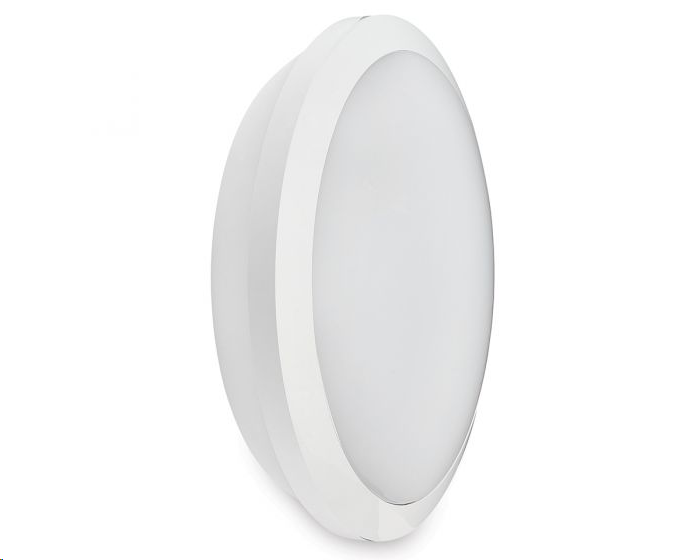 Collingwood WL95 Round IP65 Wattage & Colour Changeable LED Bulkhead White