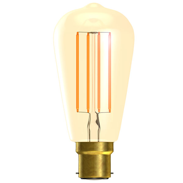 Bell 3.3w BC LED Vintage Squirrel Cage Lamp 2200K