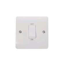 Click 45A DP Switch White Switch