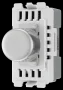 BG Grid Dimmer 2way Intelligent Dual Mode Dimmer Brushed Steel 