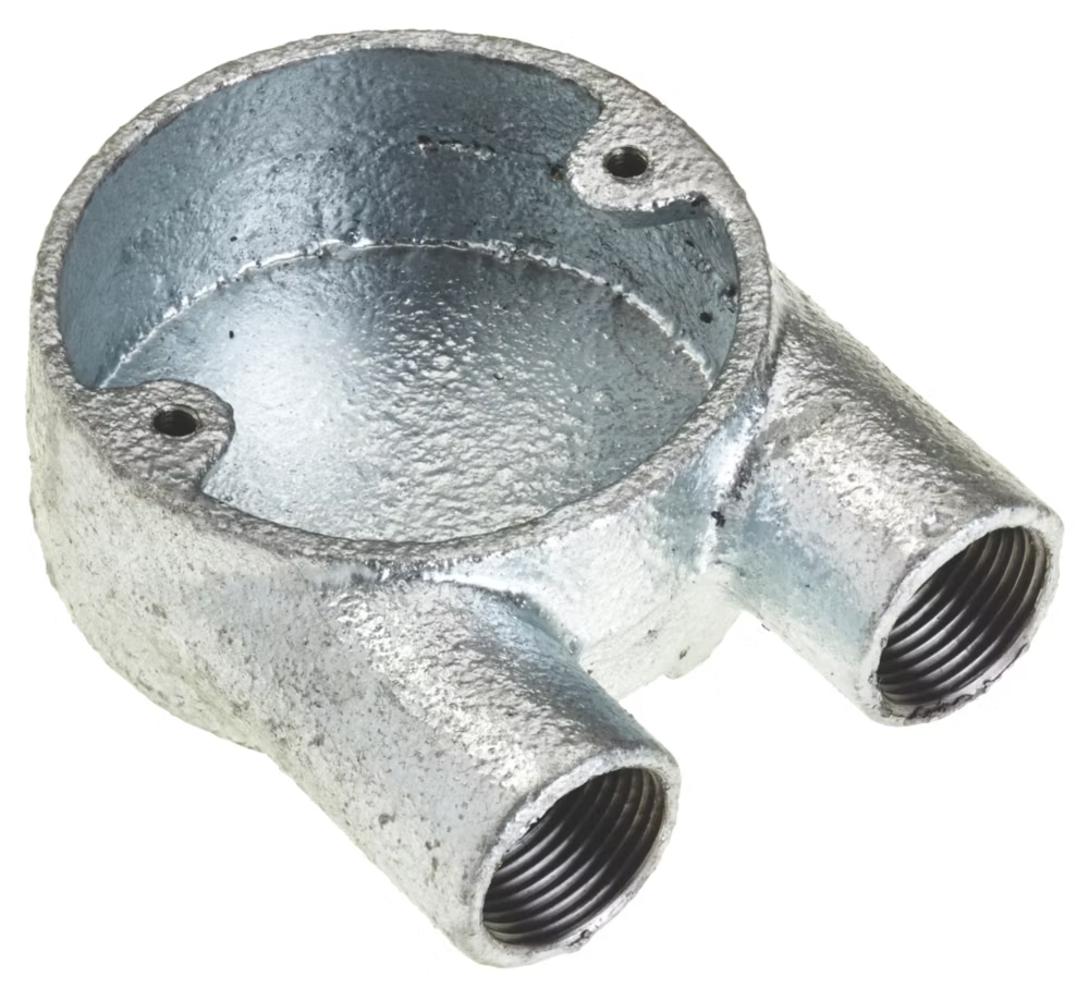 Galvanized " U" Box 25mm CBU225G