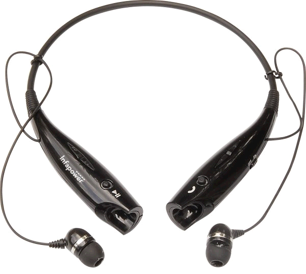 Infapower X304BLK Bluetooth Wireless Headset Black 
