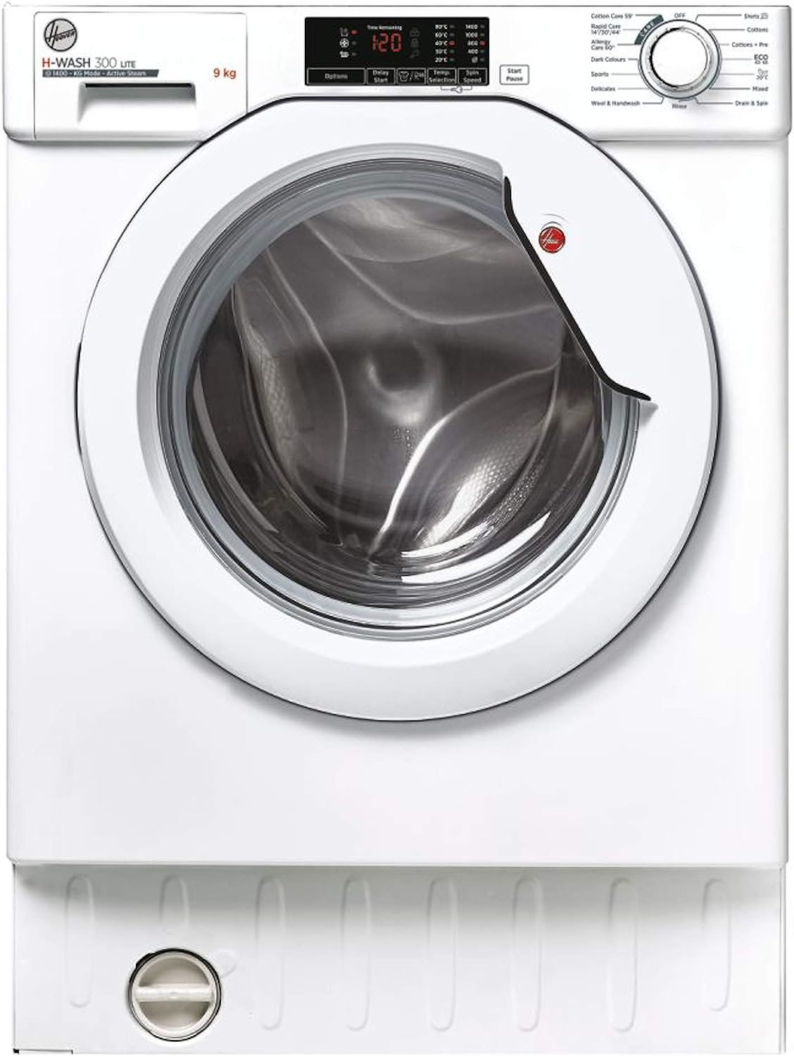 Hoover HBWS49DACE-80 Integrated 9kg 1400 Spin Washing Machine