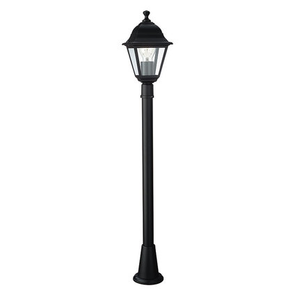 Philips Massive Lima Outdoor Pedestal Floor Light Black 810mm