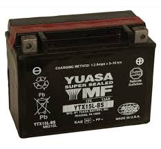 Yuasa Motorcycle Battery 12V 13Ah  YTX15L-BS