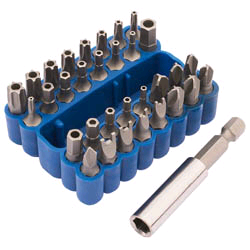Draper 33Pce Security Bit Set 