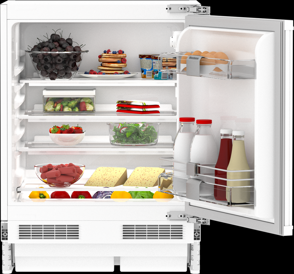 Blomberg TSM1654IU 59.5cm Integrated Under Counter Larder Fridge - White