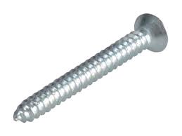 Forgefix 1 1/4" x 8 Self Tapping Screw Countersunk (Pack of 15) Zinc Plated 