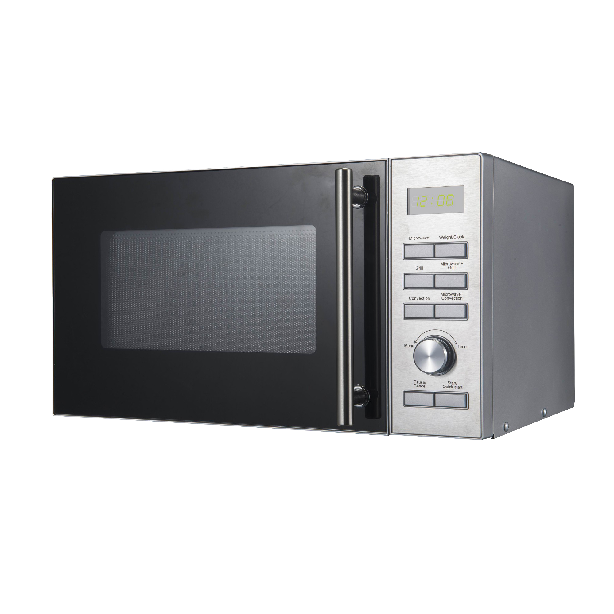 Montpellier MDAMWFM2080K 20 Litre Microwave Stainless Steel/Black Flatbed 800w